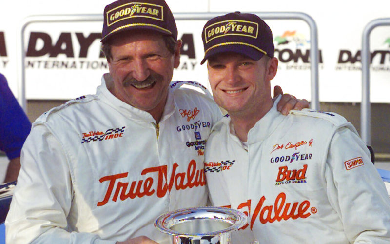 Dale Jr. joins father in NASCAR Hall of Fame