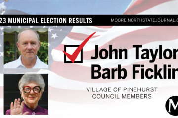 Taylor, Ficklin claim seats on Pinehurst Village Council