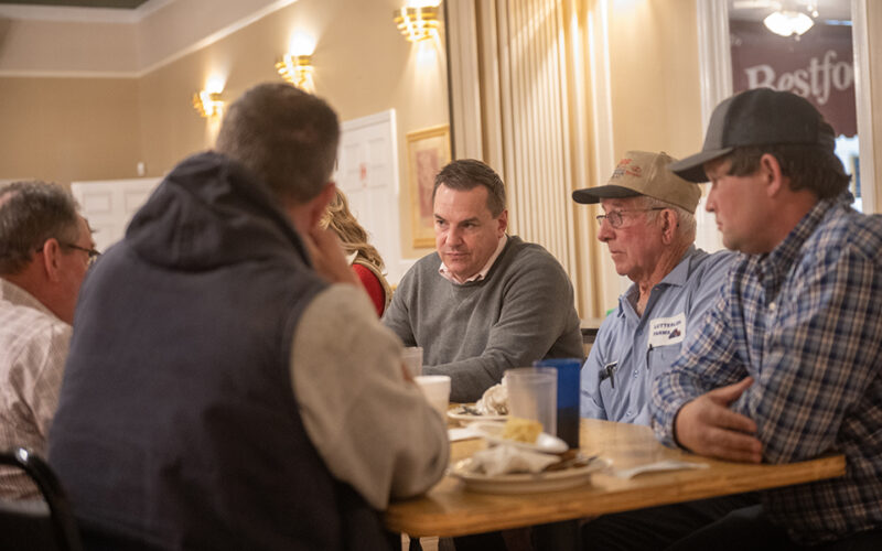 Rep. Hudson meets with farmers, discusses ag and rural issues