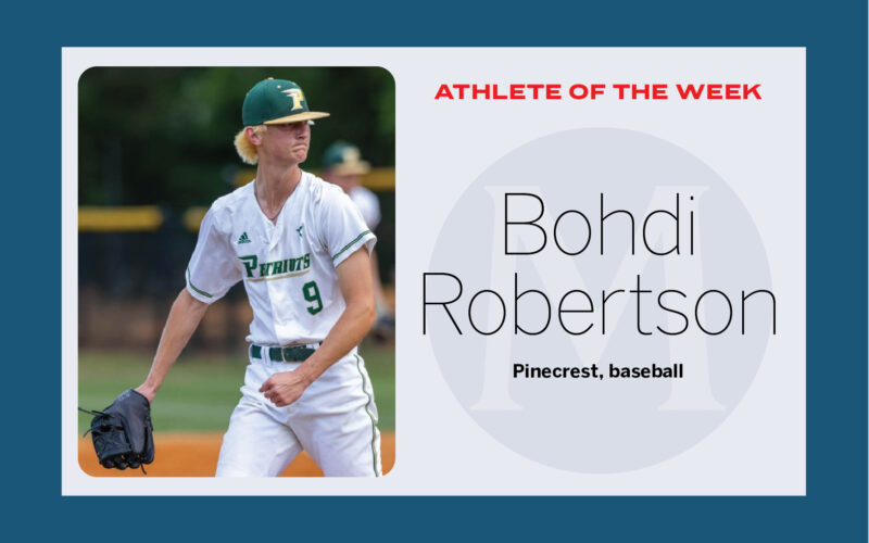 Athlete of the Week: Bohdi Robertson