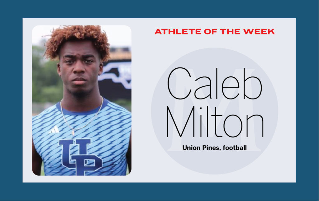 Athlete of the Week: Caleb Milton