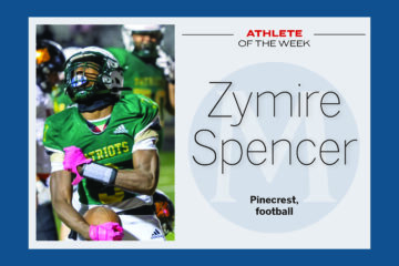 Athlete of the Week: Zymire Spencer