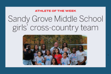 Athletes of the Week: Sandy Grove Middle School girls’ cross-country team