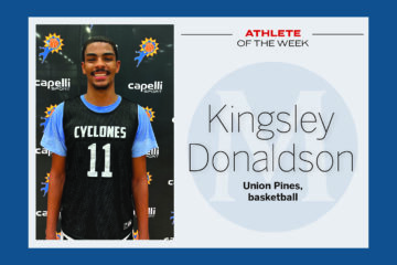 Athlete of the Week: Kingsley Donaldson
