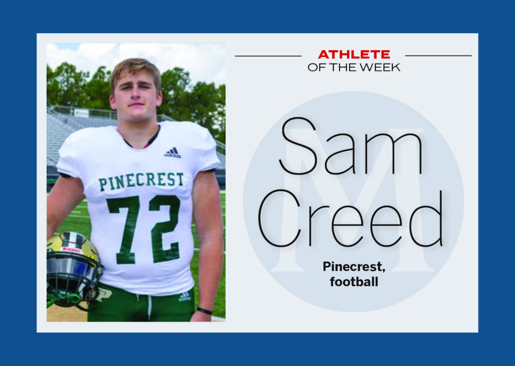 Athlete of the Week: Sam Creed