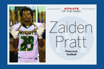 Athlete of the Week: Zaiden Pratt
