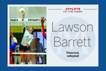 Athlete of the Week: Lawson Barrett